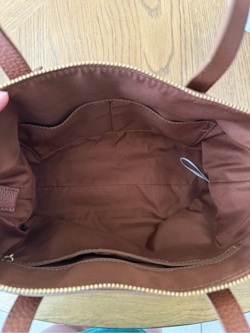 Fossil Pebbled Leather Crossbody satchel in Brown - Picture 5 of 6